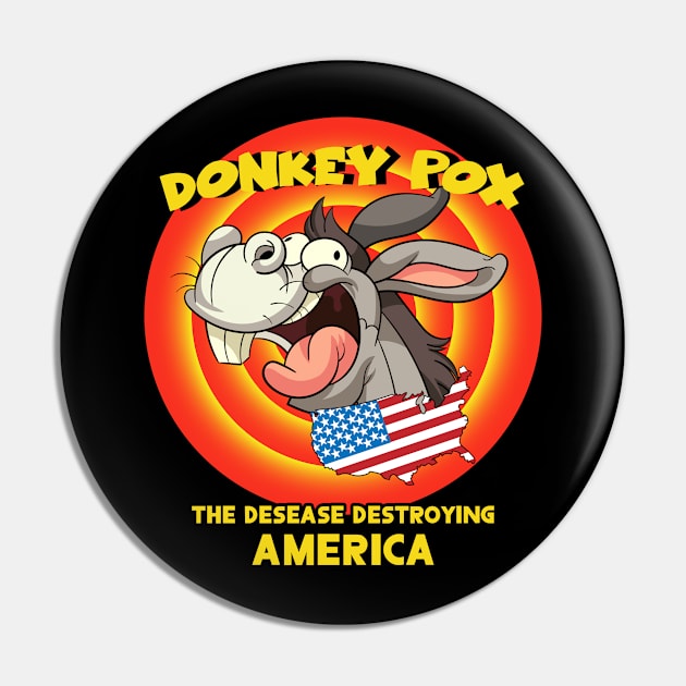 Donkey Pox Pin by Oiyo