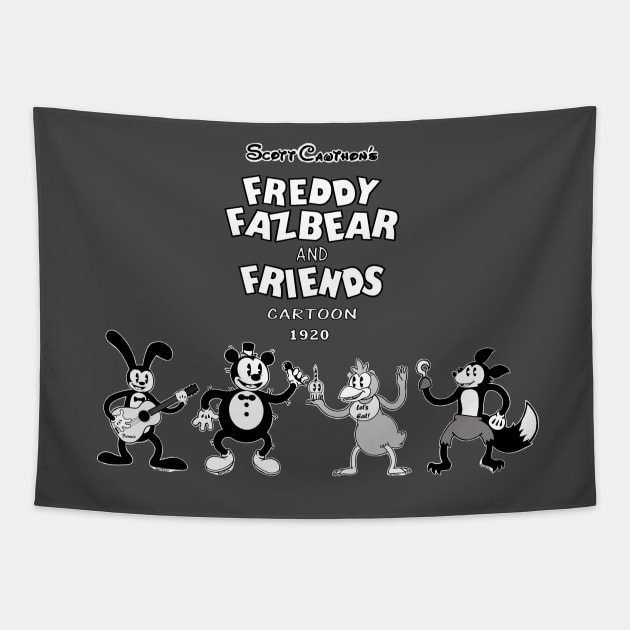 Freddy Fazbear and Friends Tapestry by Bat13SJx