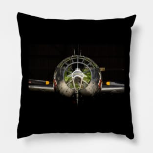 B-29 Superfortress Head-On Pillow