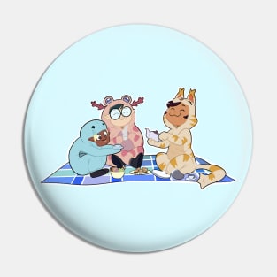 Tea party Pin