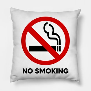 No Smoking Pillow