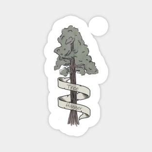 Tree Hugger Magnet