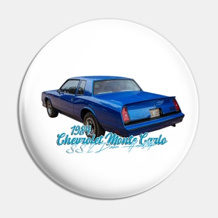 1984 Chevrolet Monte Carlo SS 2 Door Hardtop Pin