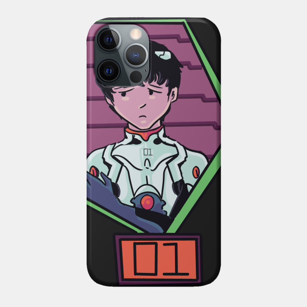 shinji ikari - Anime - Phone Case