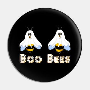 Funny Halloween Boo Bees Pin