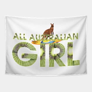 All Australian Girl Tapestry