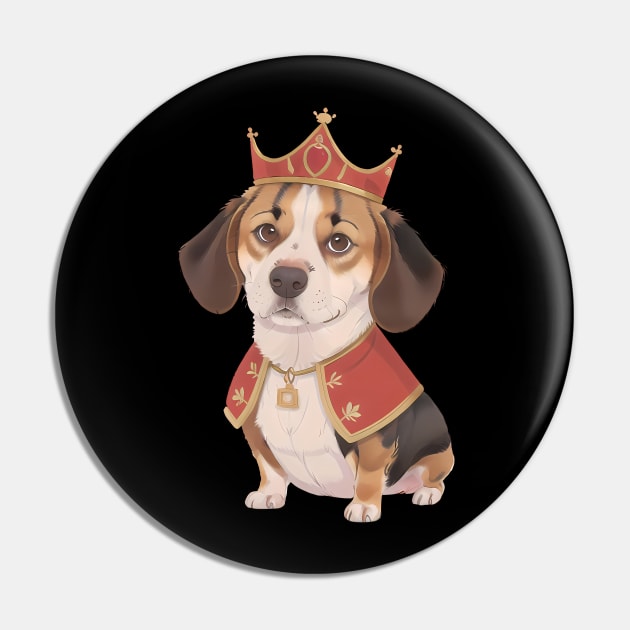 Regal Beagle's Charm Pin by VerdantCreature