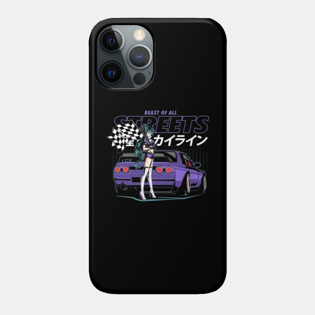 Streets girls - Initial D - Phone Case
