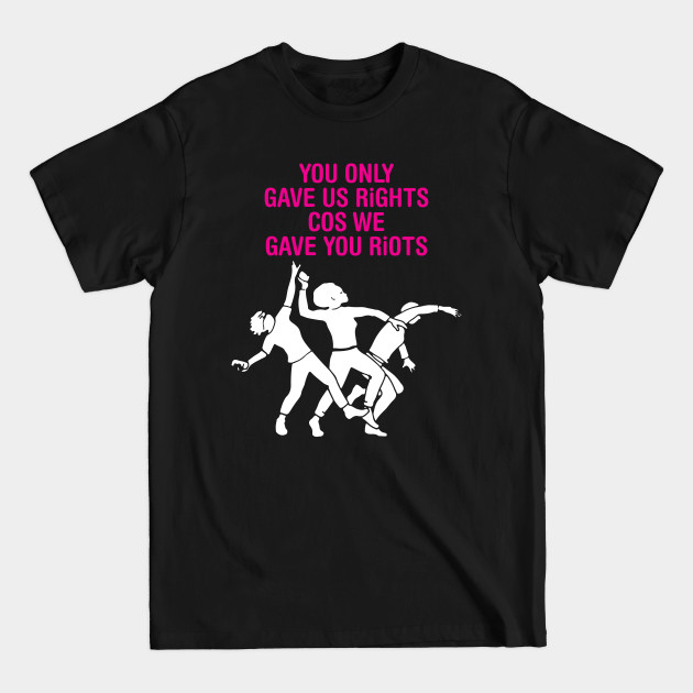 Disover RIOTS - Gay Rights - T-Shirt
