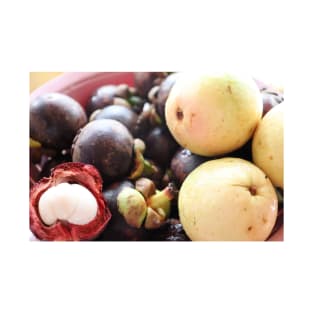 Exotic Fruit Mangosteen up close T-Shirt