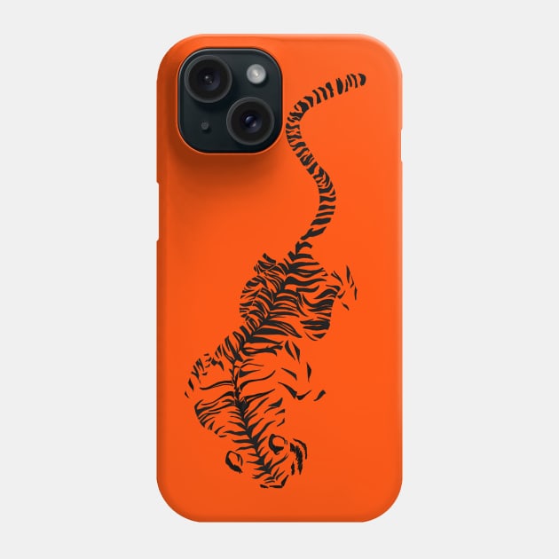 Tiger Fury Phone Case by WickedREDart