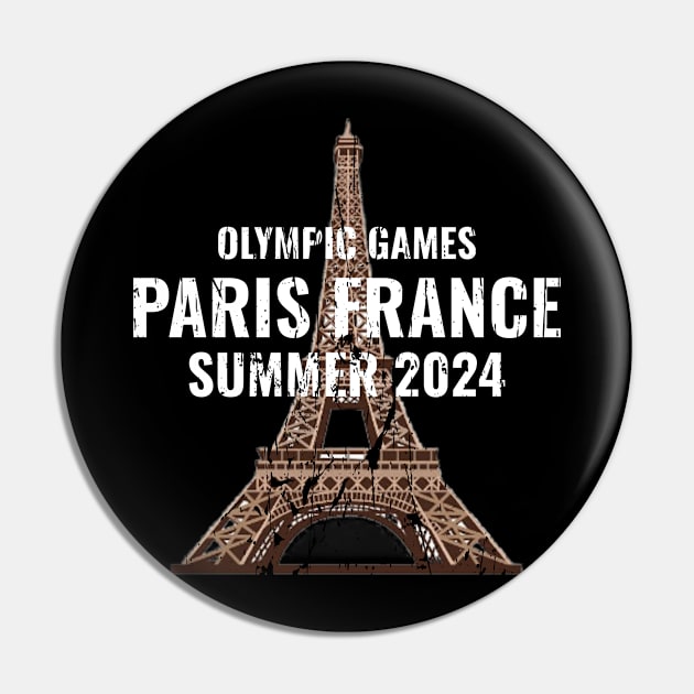 PARIS FRANCE OLYMPIC GAMES 2024 Pin by Cult Classics