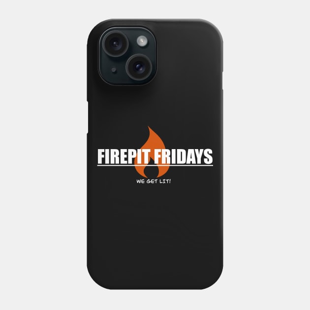 Fire pit Friday Phone Case by AlstonArt