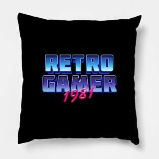 Retro Gamer Pillow