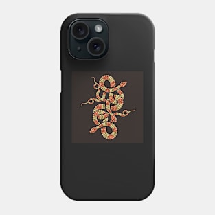 Snake Knot Chinese symbol of Good Fortune Emblem Phone Case