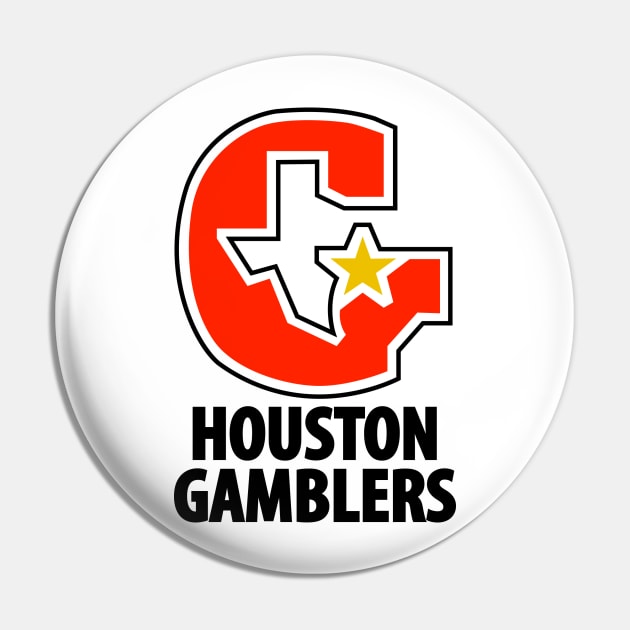 DEFUNCT - HOUSTON GAMBLERS Pin by LocalZonly