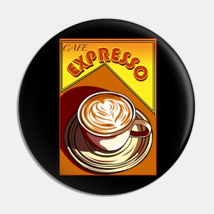 CAFE COFFEE EXPRESSO CAPPUCINO Pin