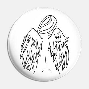 Angel wings Pin