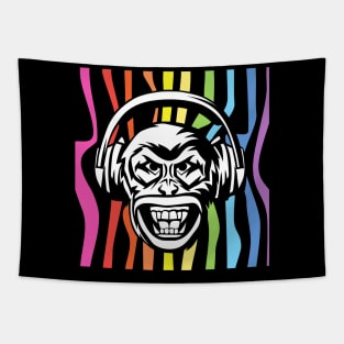 musical chimp Tapestry