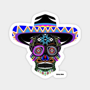 Don Mariachi el charro ecopop Magnet