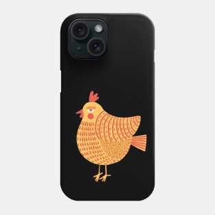 The and yellow easter chicken, version 4 Phone Case