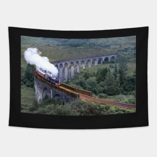 Steam Engine on the Glenfinnan viaduct Tapestry