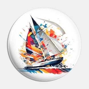 Sailing Boat Sea World Ocean Beauty Discovery Travel Pin