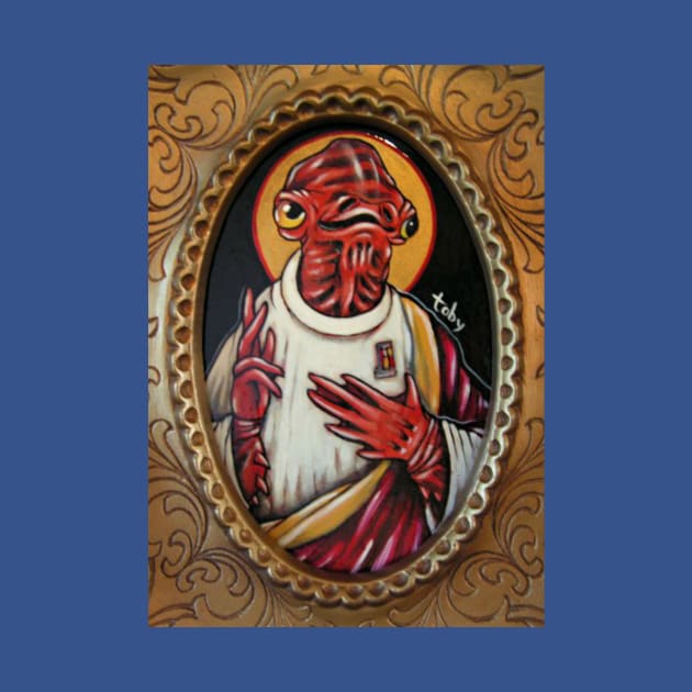 Saint Ackbar by Toby Sasquatch