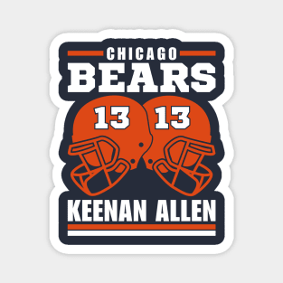 Chicago Bears Keenan Allen 13 American Football Retro Magnet