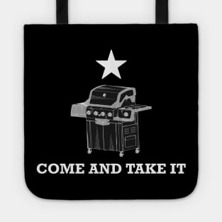 Come and Take It Grill (Large Design) Tote