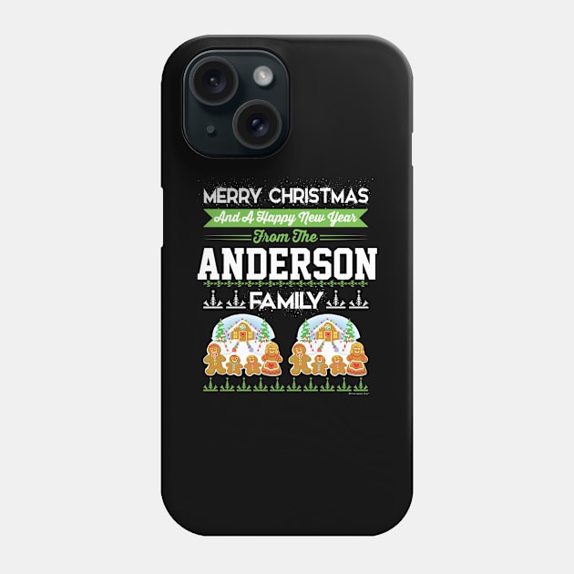 Merry Christmas And Happy New Year The Anderson Phone Case by CoolApparelShop