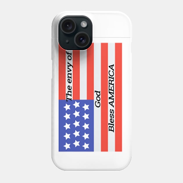 God bless america Phone Case by mohamedmalaga