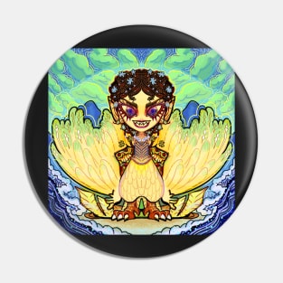 Siren of Cyprus Pin