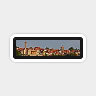 Rothenburg Panorama Magnet