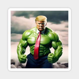 The Incredible Trump (Parody Design) Magnet