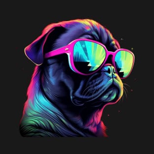 Vaporwave Pug T-Shirt