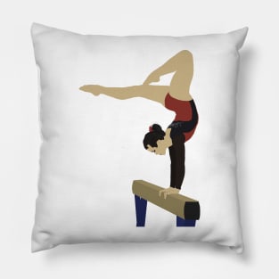 Balance Beam Elegance Pillow