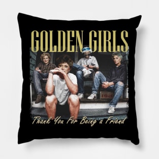 Golden Girls Parody Vintage Bootleg Style Pillow