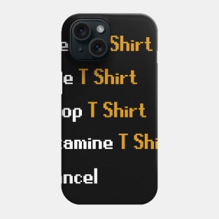 Wear T-Shirt Inventory Print Phone Case