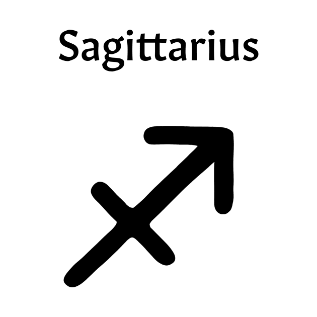 Sagittarius zodiac sign merchandise by maddiesldesigns