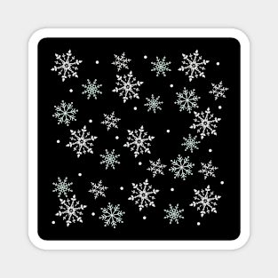 Pretty snowflakes Magnet