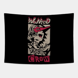 Wanted Crow Tapestry