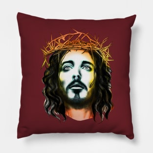 holy face of jesus Pillow