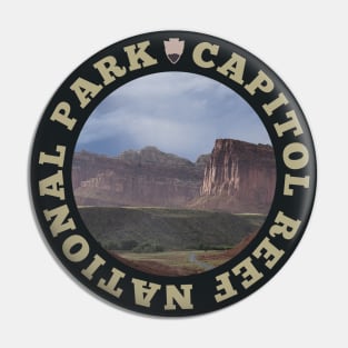 Capitol Reef National Park circle Pin