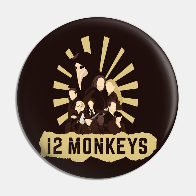 12 Monkeys Pin by insidethetardis