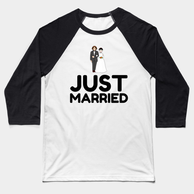 Just Married Wedding Bride Groom Wedding Gifts Baseball T