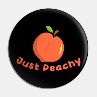 Just Peachy A Tumblr Quote For Good-Vibes Positive Saying Pin