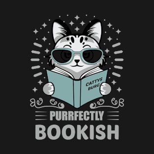 Purrfectly Bookish T-Shirt