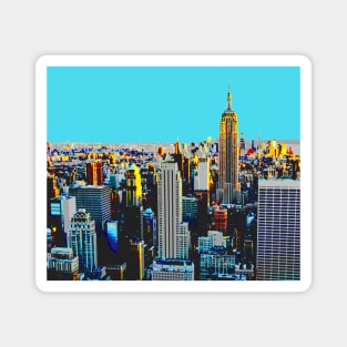 New York sunrise landscape Magnet