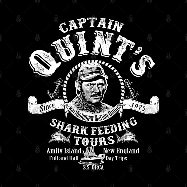 Quint Shark Feeding Tour by Alema Art